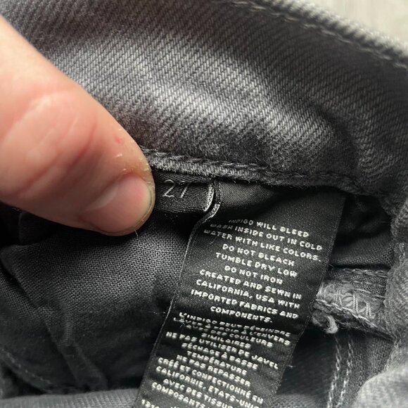 J Brand Sallie Flared Grey Jeans - Picture 3 of 8